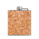Cork Look Flask Flachmann (Rückseite)