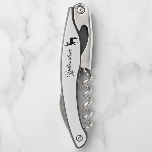 Cork Screw-Yellowstone Kellnermesser (Rückseite)