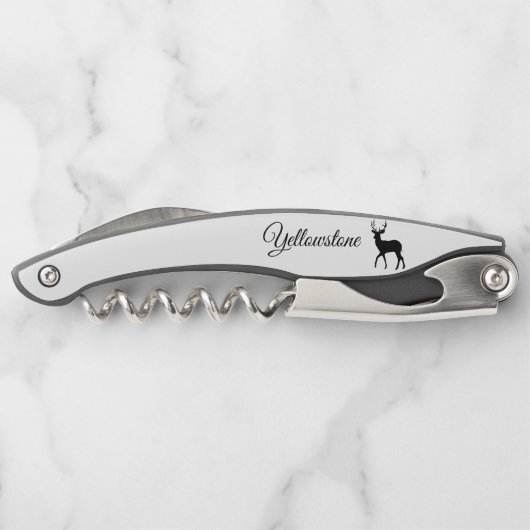 Cork Screw-Yellowstone Kellnermesser (Rückseite)