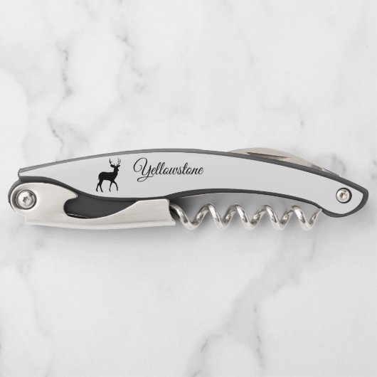 Cork Screw-Yellowstone Kellnermesser (Vorderseite)