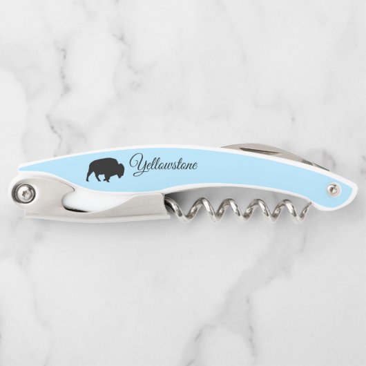 Cork Screw-Yellowstone Kellnermesser (Vorderseite)