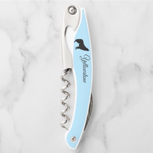 Cork Screw-Yellowstone Kellnermesser (Vorderseite)