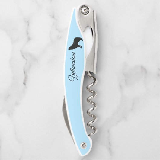 Cork Screw-Yellowstone Kellnermesser (Rückseite)