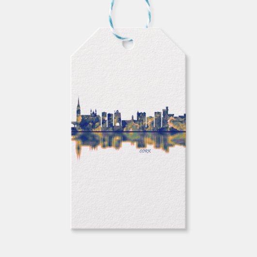 Cork Skyline Geschenkanhänger (Vorderseite)
