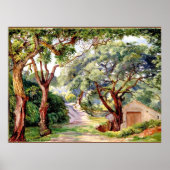 Cork Trees at Cintra near Lissabon, Poster (Vorne)