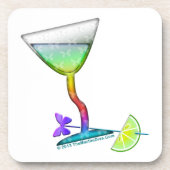 CORK UNTERSETZER - BUTTERFLY MARTINI (Vorderseite)