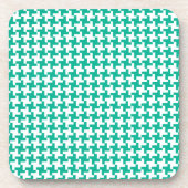 Cork Untersetzer oder Tischmatte, Smaragdgrüner Ho (Vorderseite)