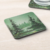 Cork Untersetzer Set Ann Hayes Green Forest (Linke Seite)