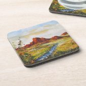 Cork Untersetzer Set Ann Hayes Red Rock Canyan (Linke Seite)