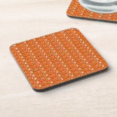 Cork Untersetzer Set Orange Glitzer (Linke Seite)