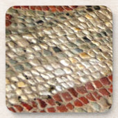 Cork unterstützte hohe glänzende Untersetzer römis (Vorderseite)