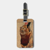 Corkboard Blick-Meerschweinchen Gepäckanhänger (Vorderseite vertikal)