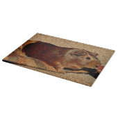 Corkboard Blick-Meerschweinchen Schneidebrett (Ecke)