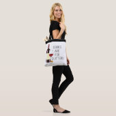 "Corks are for quitters" Rotwein-Glas Tasche (Am Model)