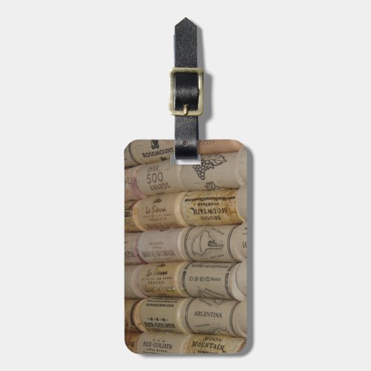 Corks Gepäckanhänger (Vorderseite vertikal)