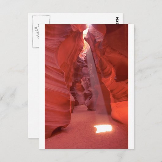 Corkschraube Canyon, Lake Powell Postkarte (Vorne/Hinten)