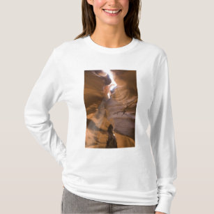 Corkschraube in der oberen Antelope Canyon, Navajo T-Shirt
