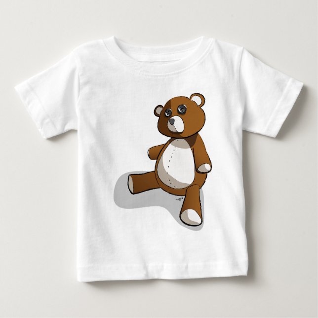 Corky Bär Baby T-shirt (Vorderseite)