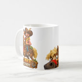 Corky Cowboy Kaffeetasse (Vorderseite Links)
