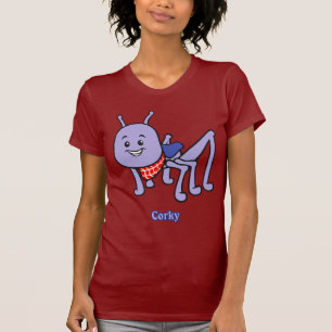 Corky Damen-grundlegender T - Shirt