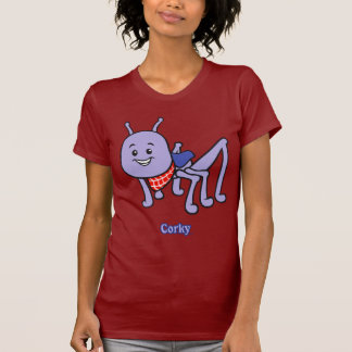 Corky Damen-grundlegender T - Shirt