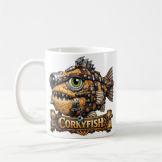 Corky Fisch Kaffeetasse