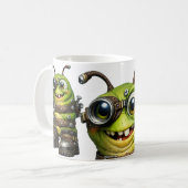 Corky Raupe Kaffeetasse (Vorderseite Links)