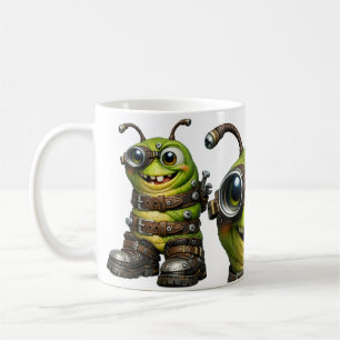 Corky Raupe Kaffeetasse