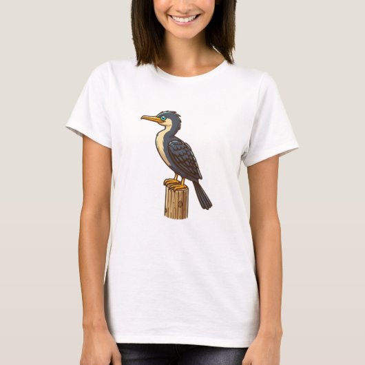 Cormorvogel Womens Basic T - Shirt (Vorderseite)