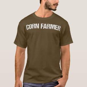 Corn Bauer Einfache Bezeichnung T-Shirt