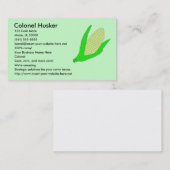Corn Business Cards - neue Version Visitenkarte (Vorne/Hinten)
