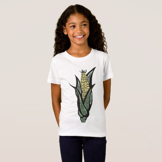 Corn Cob Girls T - Shirt (Vorne ganz)