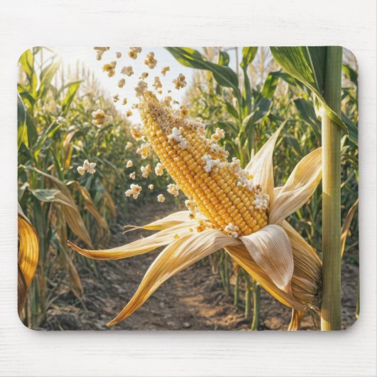 Corn Cob Popcorn Mousepad (Vorne)