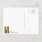 Corn Cobb auf Stalk Denken Sie an Sie Postkarte (Rückseite)