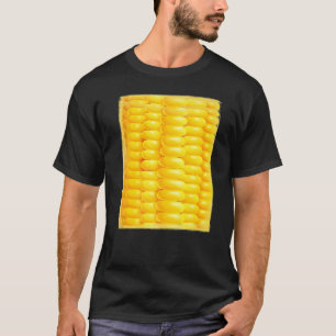 Corn Costume Bauer Vegetarier Pop Gelb T-Shirt