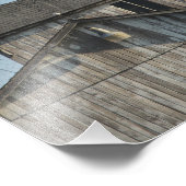 Corn Crib Fotodruck (Ecke)