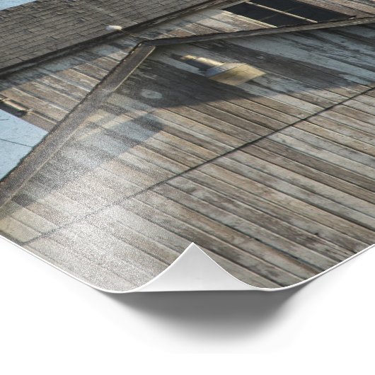 Corn Crib Fotodruck (Ecke)