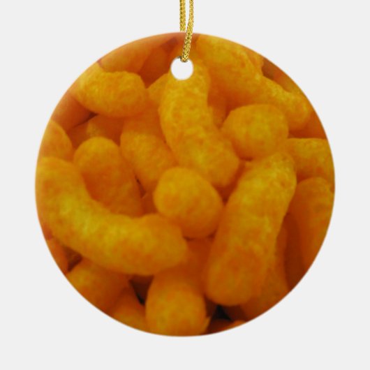 Corn Curls Keramik Ornament (Vorne)