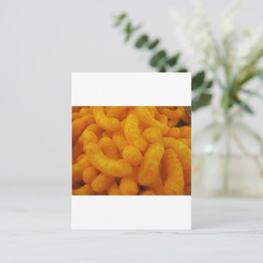 Corn Curls Postkarte (Stehend Vorderseite)