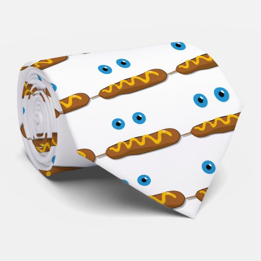 Corn-dog Krawatte (Gerollt)