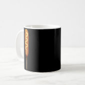Corn Dog Liebhaber Halloween Kostüm Kaffeetasse (Vorderseite Links)