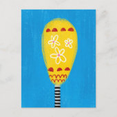 Corn Dog Postcard Postkarte (Vorderseite)