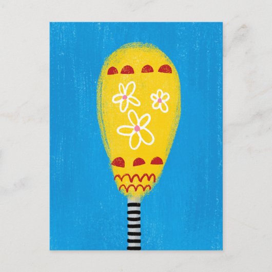 Corn Dog Postcard Postkarte (Vorderseite)