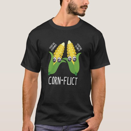 Corn Flict Sweet Corn Farmer Corn T-Shirt (Vorderseite)