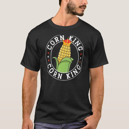 Corn King & Mens Corn T-Shirt (Vorderseite)