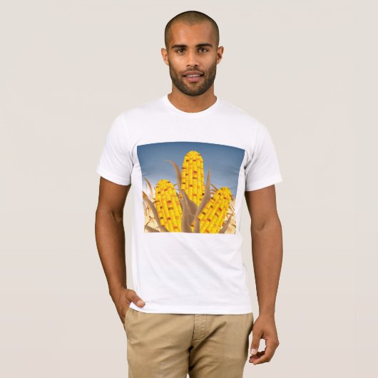Corn Mens T - Shirt (Vorne ganz)