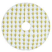 "CORN ON COB" CHRISTMAS TREE SKIRT POLYESTER WEIHNACHTSBAUMDECKE (Vorderseite)