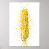 Corn On The Cob Vegetable Poster (Vorne)