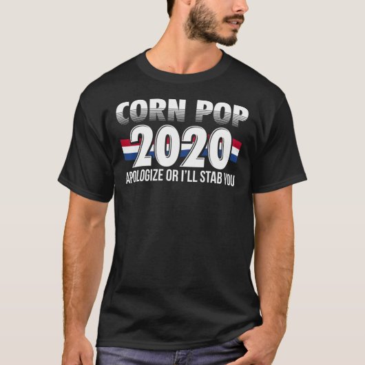 CORN POP 2020 Essenzieller T - Shirt (Vorderseite)