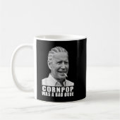 Corn Pop Was a Bad Dude Biden Funny Kaffeetasse (Links)
